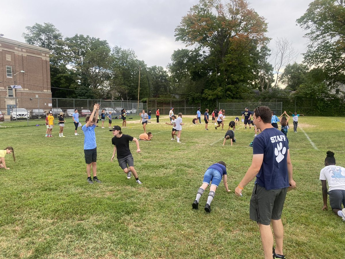CollsCamp22's tweet photo. Scenes from  fun first day of Week 2! #collsedu https://t.co/J3Ao1GUWNt