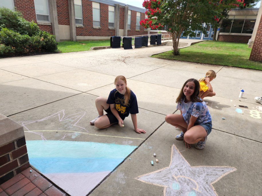 CollsCamp22's tweet photo. Scenes from  fun first day of Week 2! #collsedu https://t.co/J3Ao1GUWNt