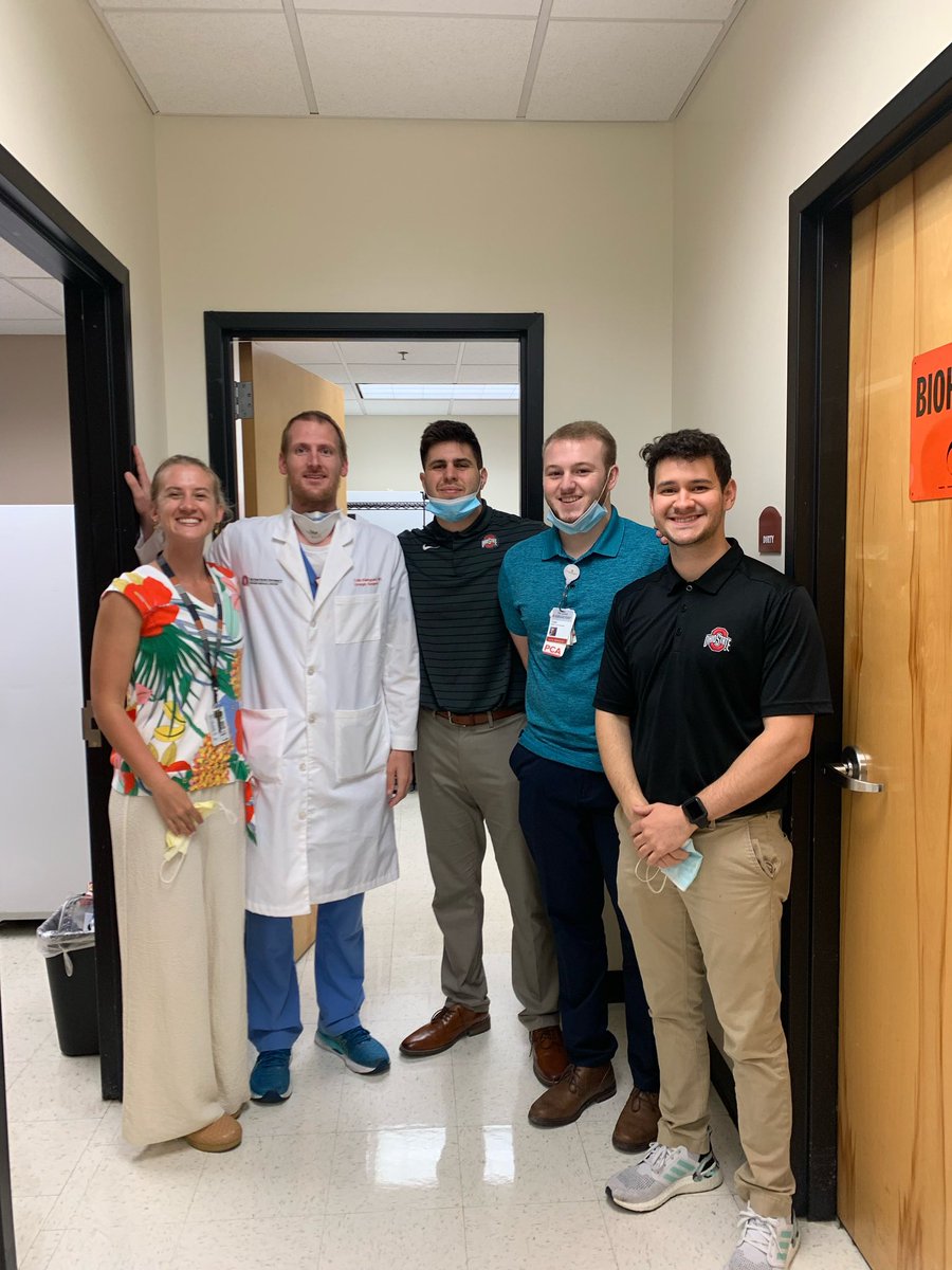 OSU_Urology's tweet photo. Thank you to PGY4 @megstout13 + @CKleinguetl for staffing tonight’s #PCC Clinic as part of our local #GlobalHealth Curriculum, + to our fantastic research team for their coordination + effort! #OSUWexMed  @DaironDenis @Chase_Arnold15 @TylerCronin14 @ColumbusMedAssn @OSUWexMed https://t.co/3mwMLroWJq