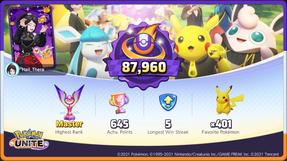 TheraAwakening's tweet photo. #PokemonUNITE #NintendoSwitch https://t.co/79laRInV3d