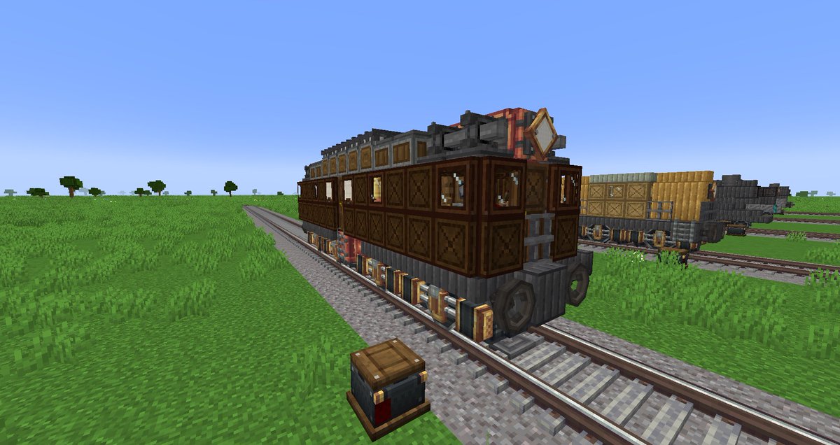 ChewyRailworks's tweet photo. The CRW-9000 was designed with passenger lines in mind. Despite its dated design, the boxcab provides ample room for passengers and engineers alike. https://t.co/omI5Bxv7WO