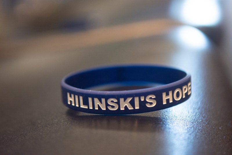 CoachKWils's tweet photo. Very thankful for Mark and Kym Hilinski, and @HilinskisHope! You are making a huge difference in mental health first aid and communication! My team and organization are grateful for your time! Tyler would be very proud! We miss him every day! #ForeverTo3 https://t.co/ucGdj6ZmeF