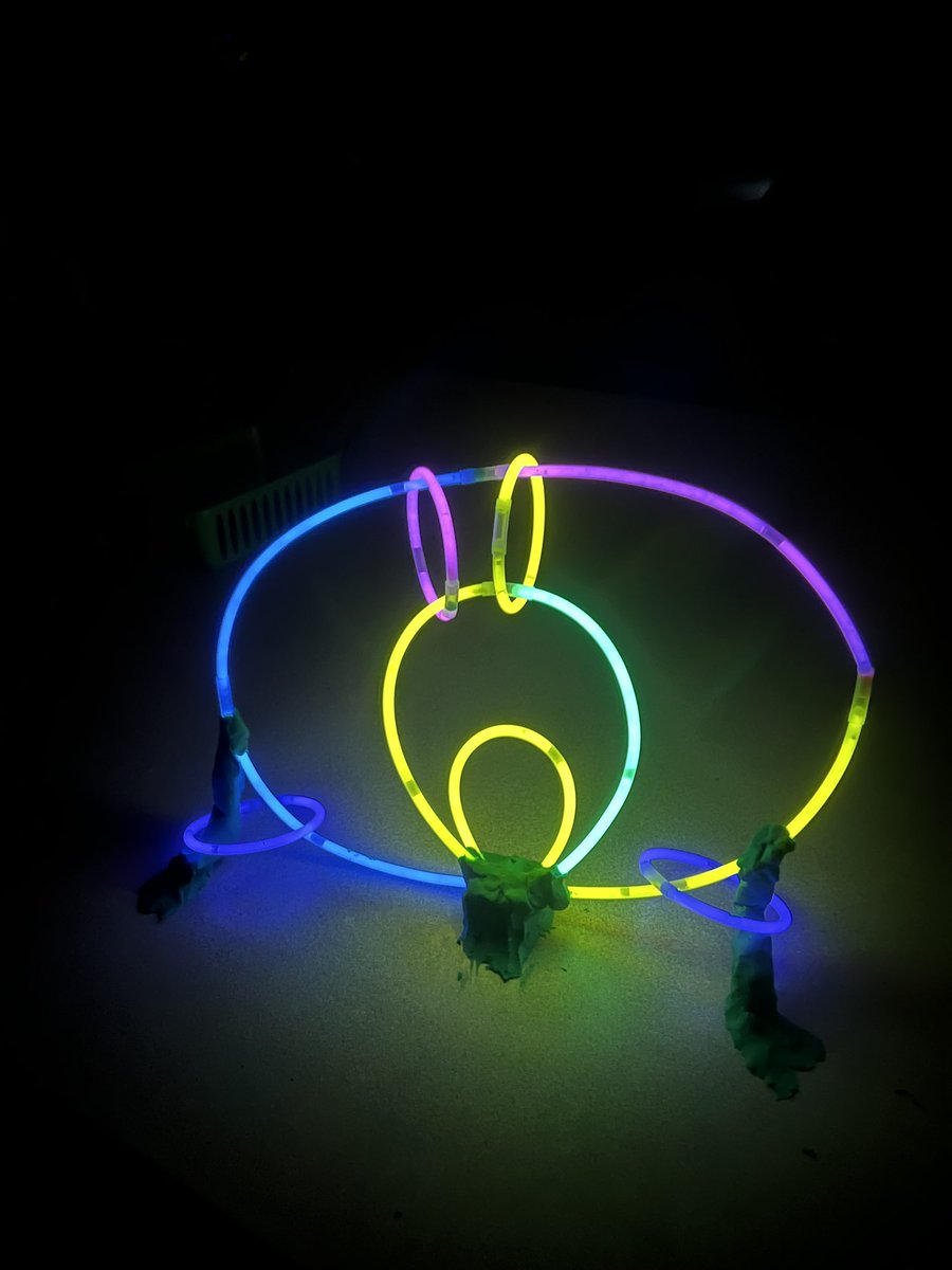 sarahgriffinart's tweet photo. More glow stick sculptures today! I love the problem solving that has come with this project 💙@ForestViewFoxes #problemsolving #discoveryeducation #olathepublicschools #forestviewelementary https://t.co/bAUh9vFljA