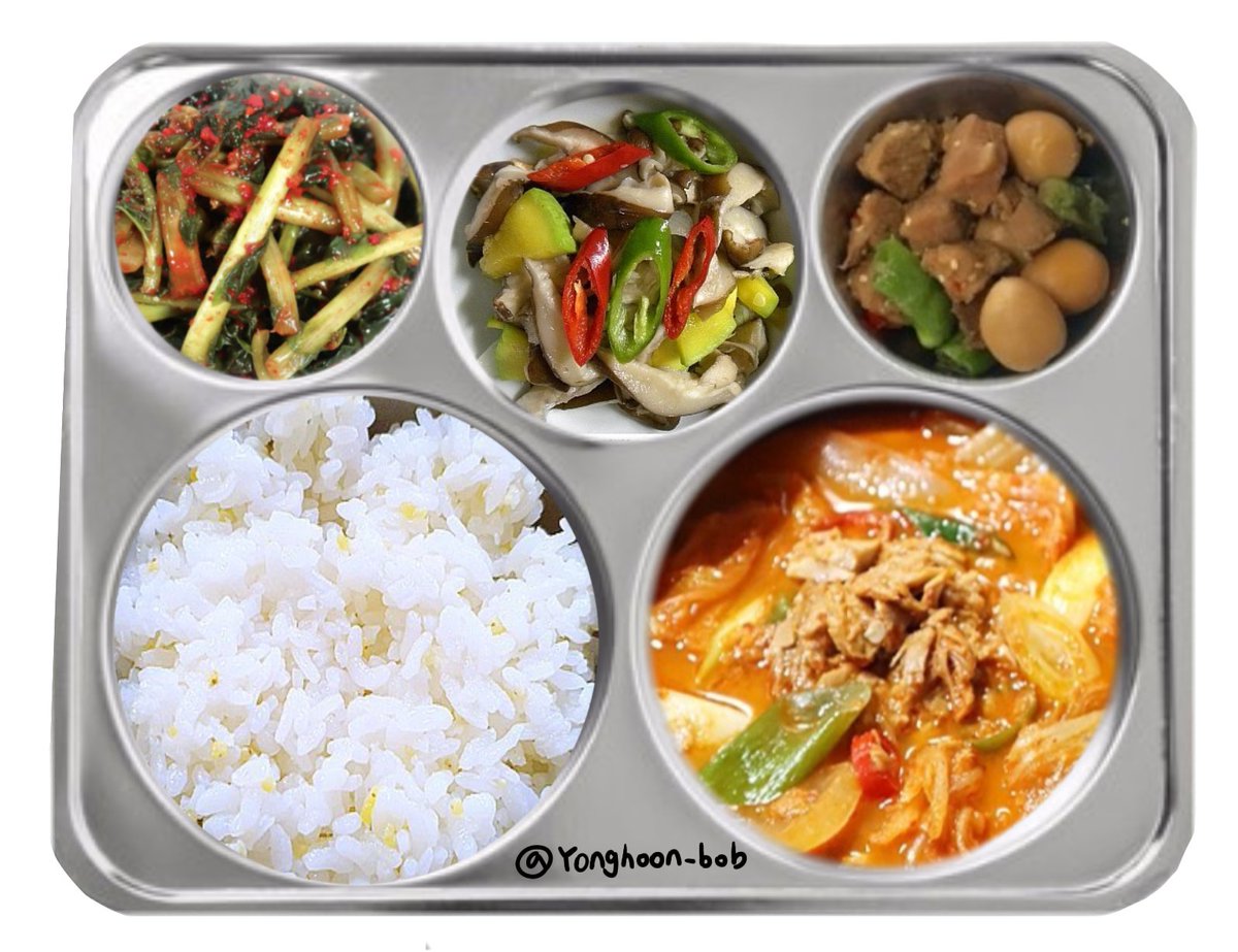 220816
36일차 조식 🍽

밥
돈육장조림
참치김치찌개
표고버섯호박매운볶음
열무김치

#용훈