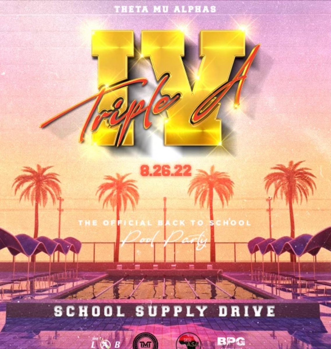 brianna__tenise's tweet image. 🧪08•26•2022🧪
#TripleA4 🌊🏖
Y’all know #LabProductionz is back and in full effect and will be in attendance at #TripleA4 🌊🔥
Official Back2School Drive 🏖🌊📚
Don’t forget school supplies‼️‼️
Biggest Pool Party to hit Huntsville Tx 
Chemical punch on deck 👨🏾‍🔬🧪
BIG LAB SHID‼️