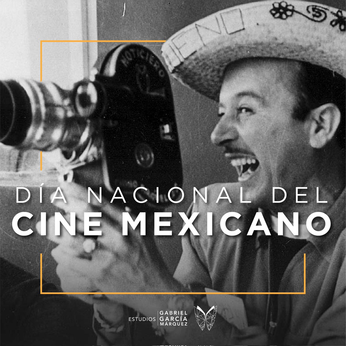 Estudios_GGM's tweet photo. Este día conmemoramos a las personas que forman parte del séptimo arte.
¡Enhorabuena!✨️🦋
#eggm #cinemexicano #epocadeorodelcinemexicano #septimoarte #produccionaudiovisual #filmlife https://t.co/epRUFXULLt