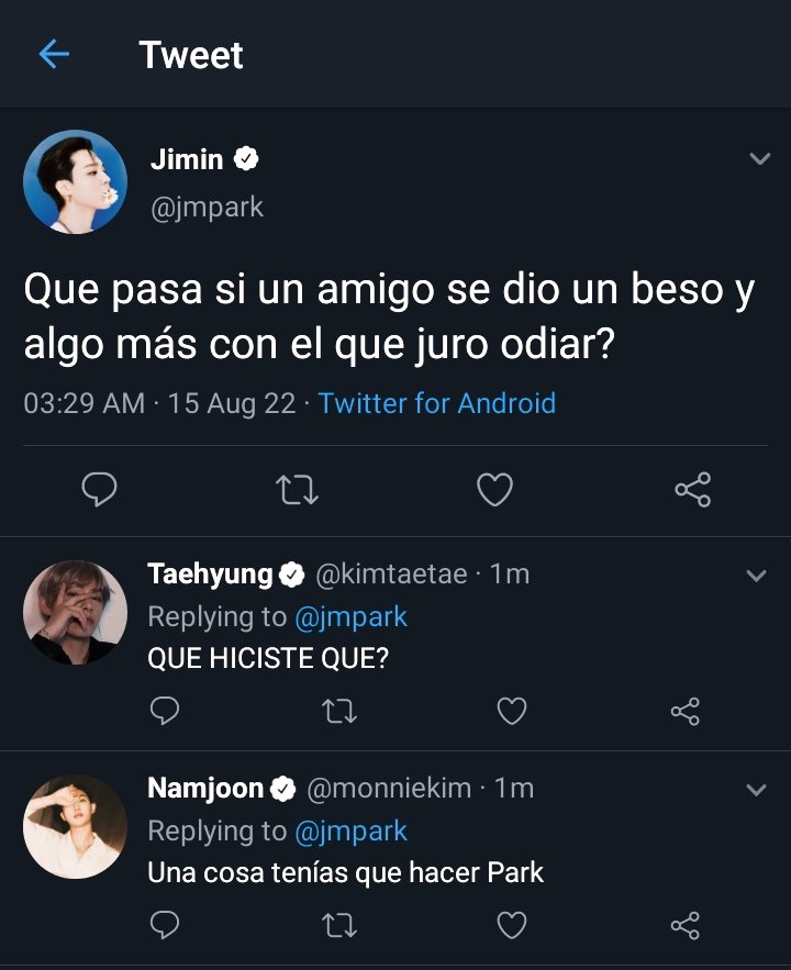 eternalblues_'s tweet photo. #kookmin au
JM controla su vida y su pastelería con gran intensidad. Sin embargo, no sé siente satisfecho con la misma así que decide involucrarse en un importante evento donde tendrá que trabajar con su principal enemigo, el cocinero JK

— Nos volvemos a encontrar cariño... https://t.co/ZMpUQeG2fV