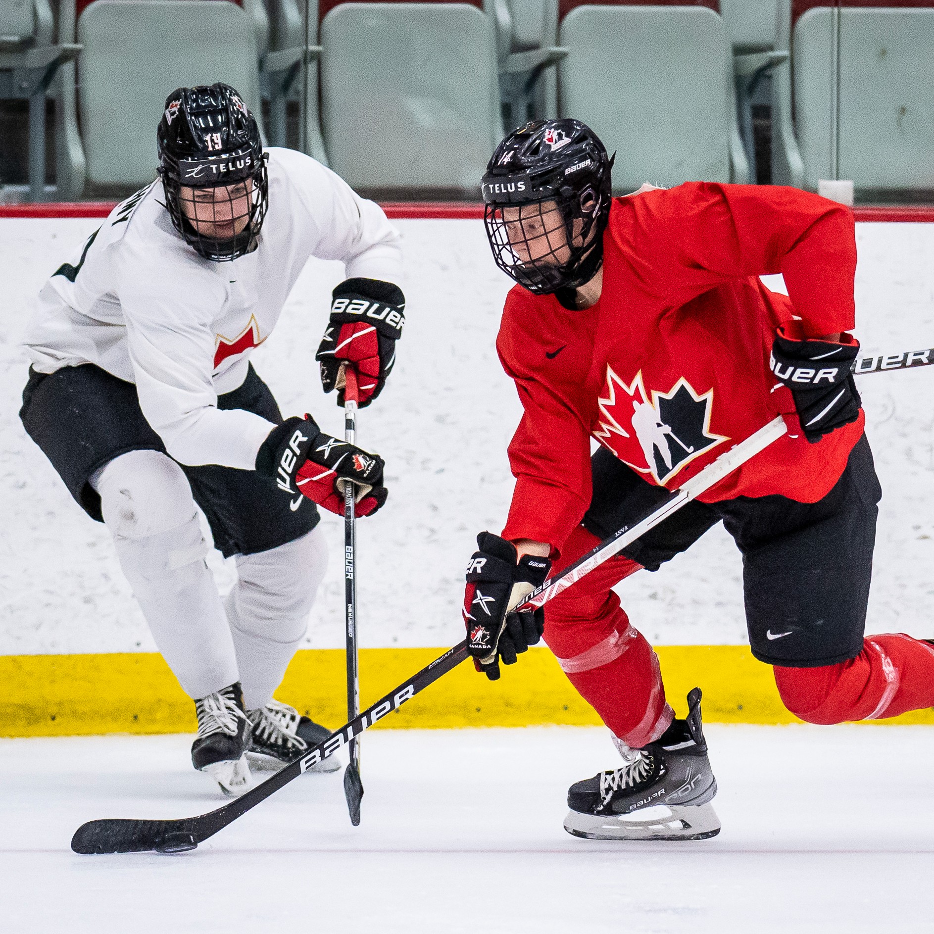 Hockey Canada Game Over S National Women S Team Adds Four Goals In The 3rd Period To Close Out Camp With A 7 2 Win Against S National Women S Development Team