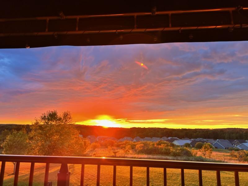 No place like <a href="/EastAuroraNY/">East Aurora, NY</a> for a sunset! Goodbye WNY, it's been a blast. Good folks. Good vibes. Great memories. Til the next time. #GratefulDead #gratefulheart #sunset