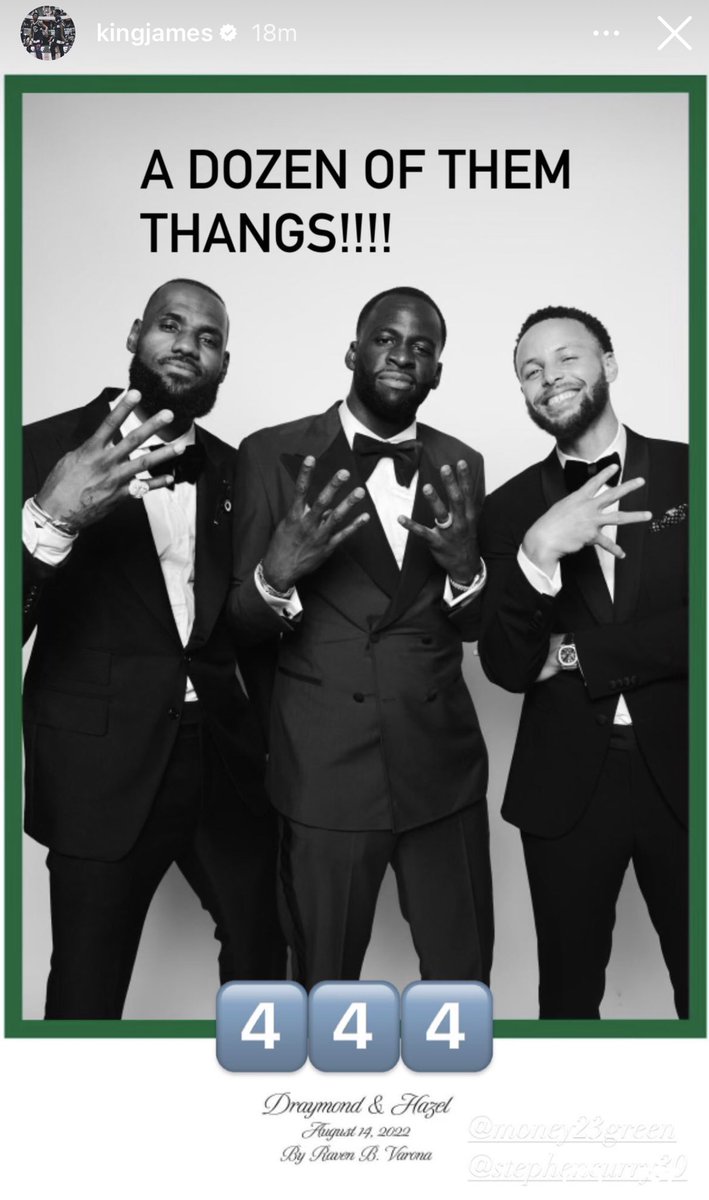 NBCSWarriors's tweet photo. Four 💍s for each 🙌

[via @KingJames] https://t.co/deUIrQ5Vnz