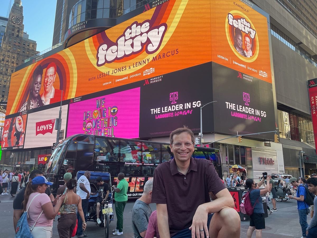 Lesdoggg's tweet photo. This is so cool y’all so glad I got to do this with my friend!! First episode is up now!! @fckrypodcast @LennyMarcusNYC https://t.co/gMTiiDHG25