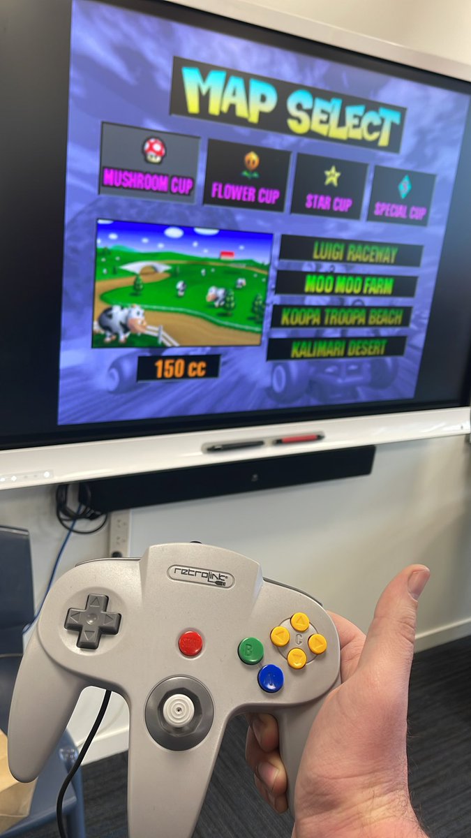 Practicing for <a href="/thefusecup/">The FUSE Cup - International School Esports Comps</a> #indoorrecess #rainraingoaway #esports <a href="/martinezgeek/">Dan Martinez</a>