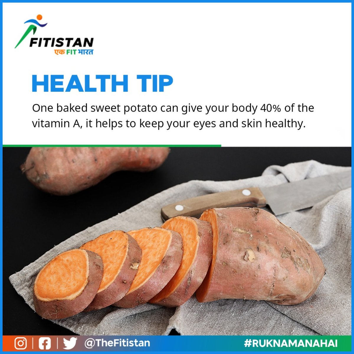 TheFitistan's tweet photo. Did you know this?
#Fitistan #Fitbharat #Healthytips https://t.co/XzUB1SsEG4