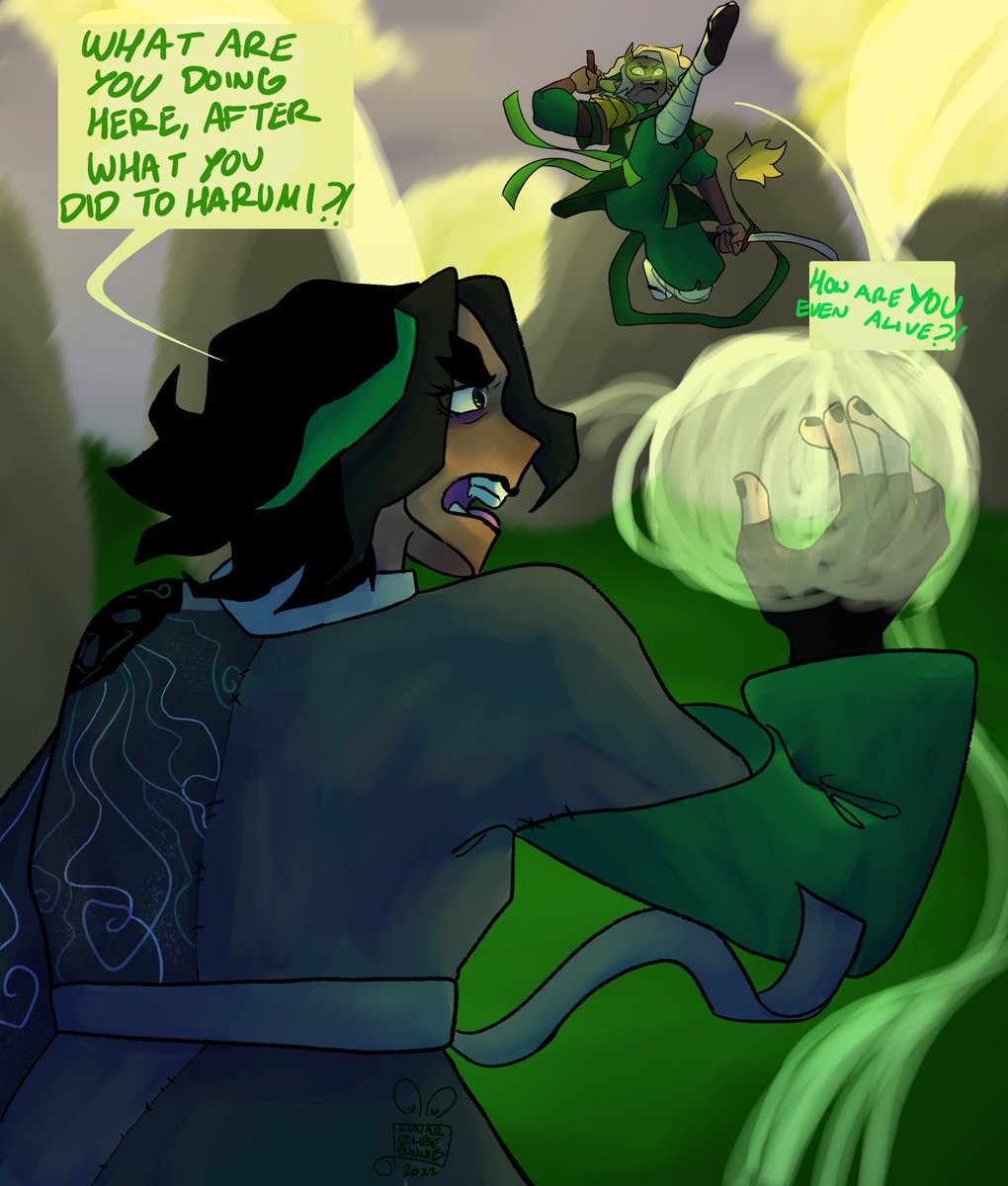 Luna20444020's tweet photo. a green cousins doodle i made for a dtiys on tumblr #morrowu #lloydgarmadon #ninjago https://t.co/rVoSvaHYc6