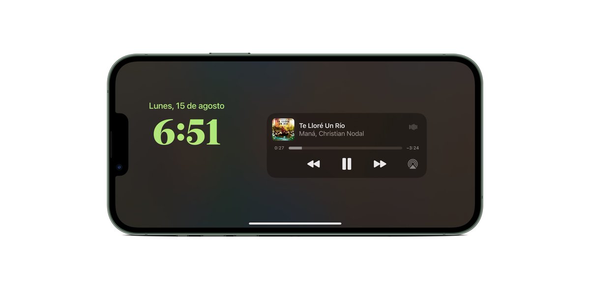 jeff_umanzor's tweet photo. Modo Apaisado ha llegado a iOS 16 #iOS16Beta6 #ios #iOS16PublicBeta #iOS16 https://t.co/hATpwMZWXH