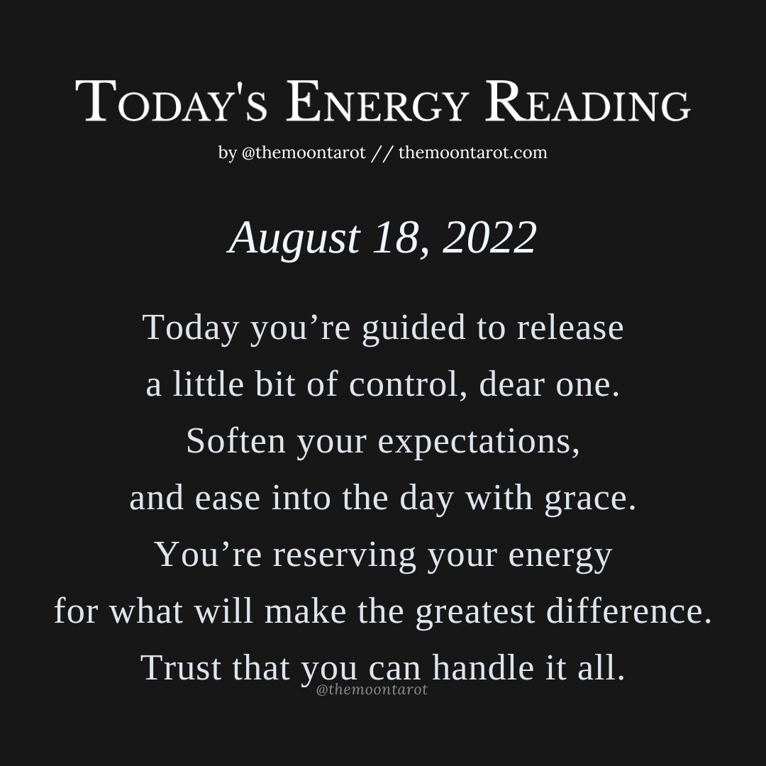 themoontarot_'s tweet photo. Today's Energy Reading: August 18, 2022 https://t.co/ZZmfvwVNZZ