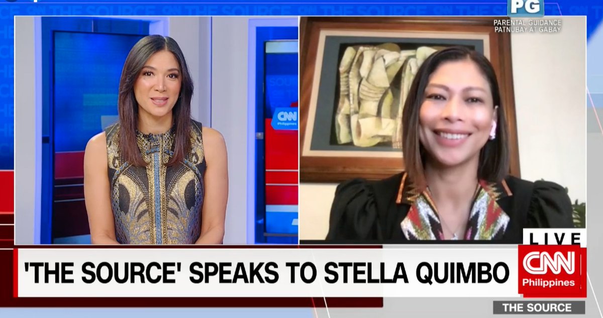 THREAD: A lawmaker is pushing for a national unemployment insurance program.

<a href="/iampinkywebb/">Pinky Webb</a> speaks to Marikina City Rep. Stella Quimbo on #TheSource | LIVE bit.ly/3C6KWu8