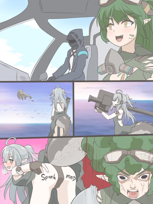 #アークナイツ 
な!な!この恰好どうよドクター? 