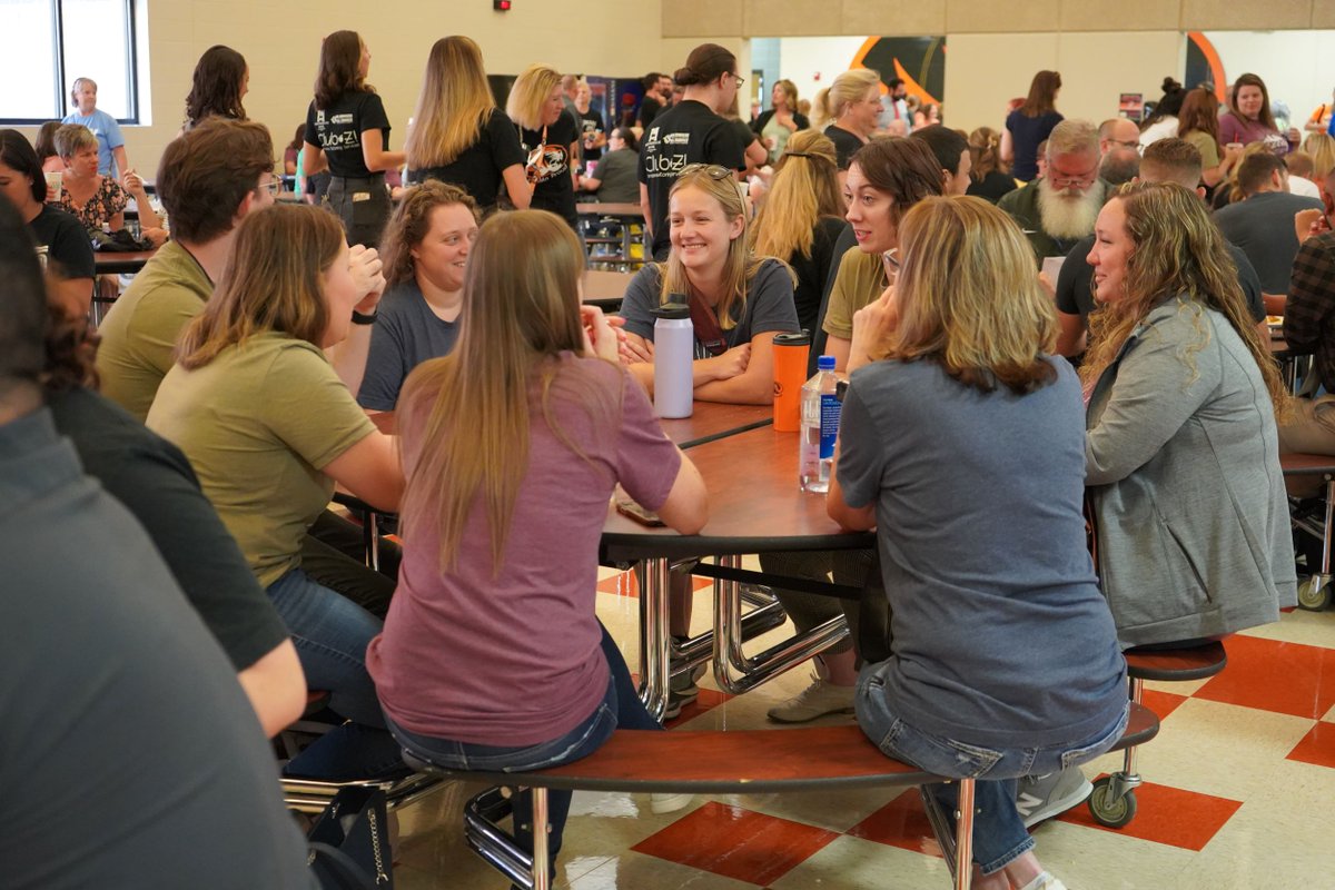 RepublicSchools's tweet photo. The RepMO team is ready for takeoff! We had a blast at this year's All Employee Meeting! It's so energizing to have ALL of our staff in one room. We can't wait to see our students NEXT WEEK! #RepMOProud https://t.co/7zSUQYzLY6