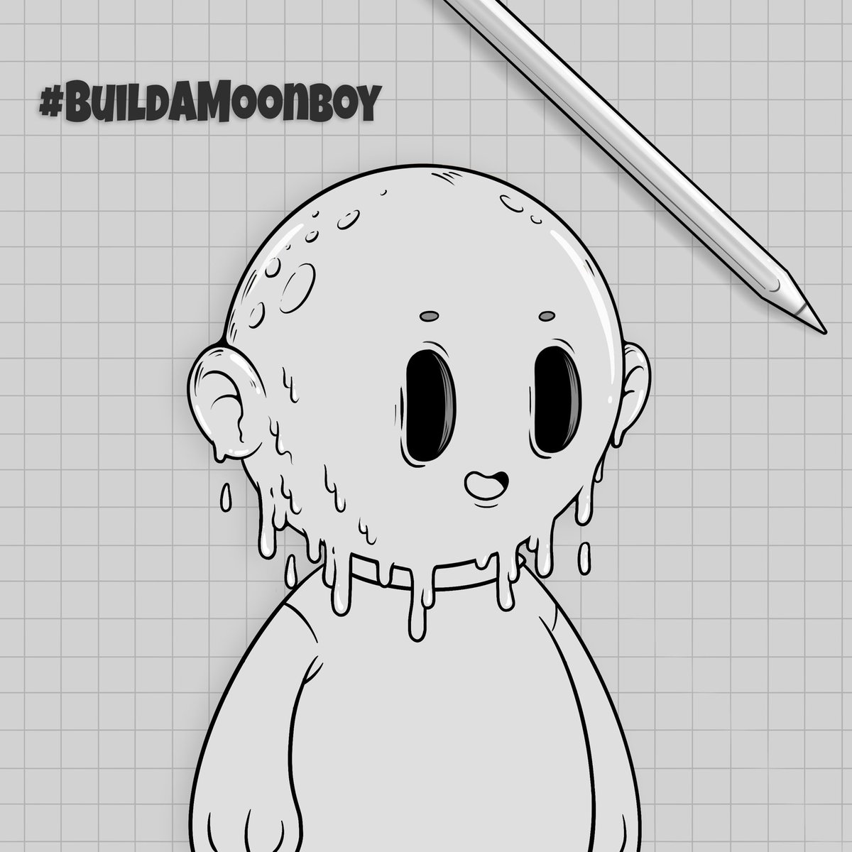 Stained_Moose's tweet photo. Been a massive fan of @meltingmoonboy for a long while and been waiting for an opportunity to do some fanart for it! This has been super fun to do!

If you like it, please LIKE and RETWEET 🔥❤️🔥

#StayMelty #BuildAMoonboy #MyMoonboy #CNFT #Fanart #CNFTCommunity #NFTartist #NFTs https://t.co/laonis3gU0