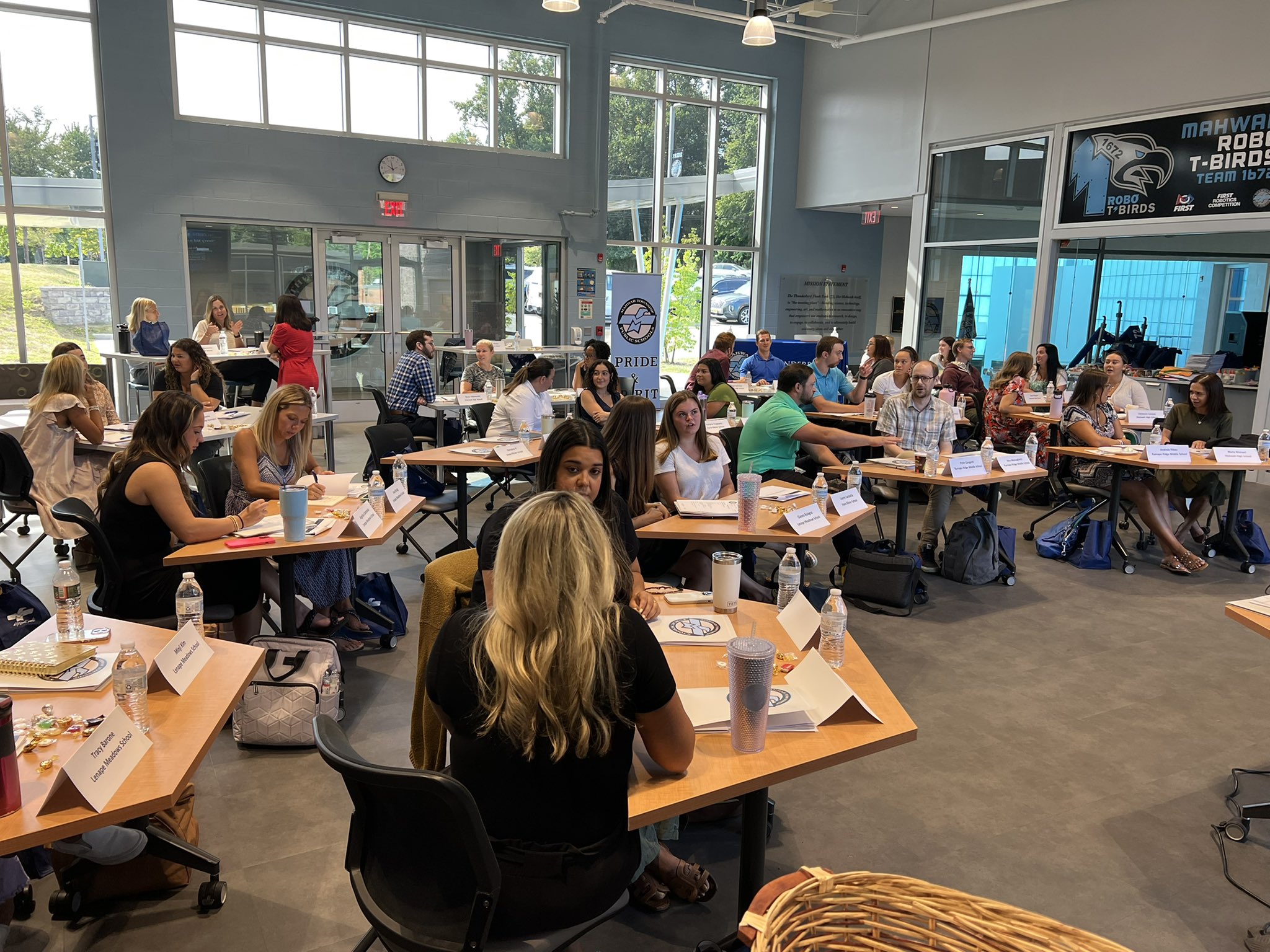 Mahwah Public Schools on Twitter "Our new teachers today were great