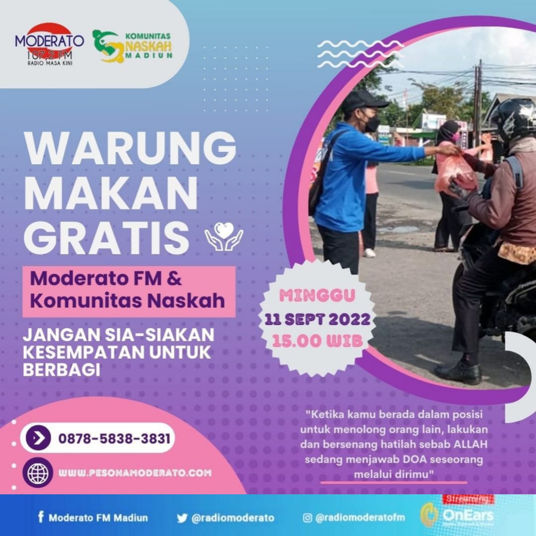 Jangan sia-siakan kesempatan untuk berbagi, karena "Berbagi itu Indah"