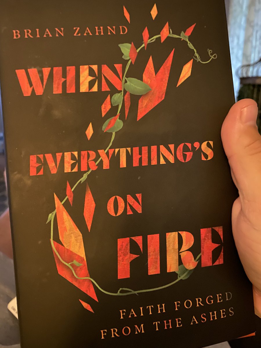 inscho73's tweet photo. I’ve set a goal to read 50 books between now and my 50th birthday in December of 2023 and the first book of the 50 is the latest by @BrianZahnd. #WhenEverythingsonFire https://t.co/srZTMUNom1