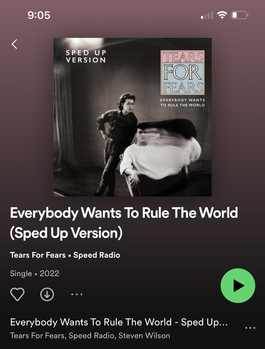 k8linryan's tweet photo. what does it say about society and our attention spans that bands like tears for fears are re-releasing music chipmunk version https://t.co/5vF0YaoyWg