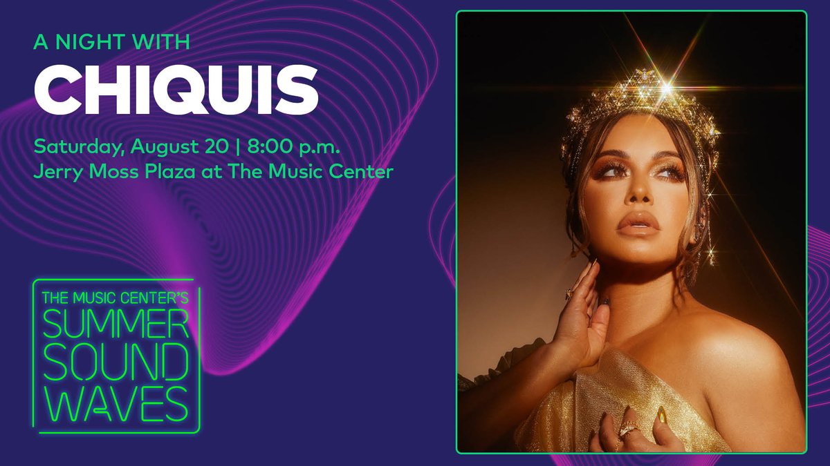 MusicCenterLA's tweet photo. Playing THIS Saturday at The Music Center in Downtown #LosAngeles! 🎇 Bring the whole family (kids 12 & under are free), for an unforgettable night at #SummerSoundWaves! 🎟👉 https://t.co/JveOWQ99Ds. https://t.co/VVQwqKmiNd