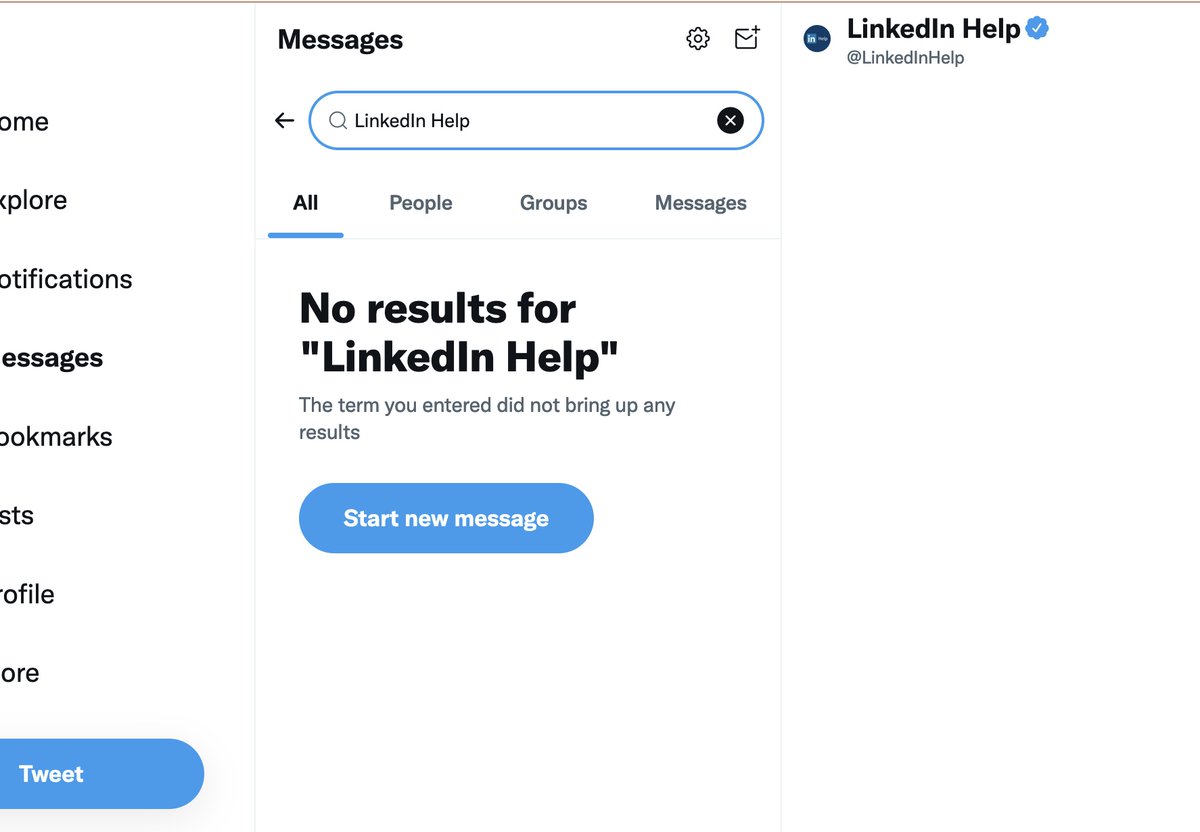PaulaMKramer's tweet photo. @LinkedInHelp How do I send a DM? https://t.co/VUxB2OrIzm