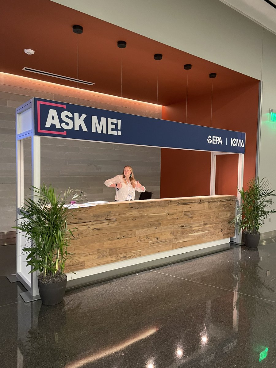 Visit the Ask Me! desk for Brownfields 2022 info! Opens tomorrow at 7:30AM.