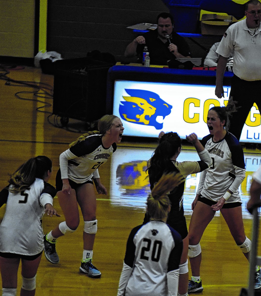 Let 'em know <a href="/Bailey_Tabeling/">Bailey Tabeling</a>.

The Cougar senior finished tonight with a game-high 14 kills as <a href="/TlhsVball/">Trinity Lutheran Cougars Vball</a> won in straight sets.