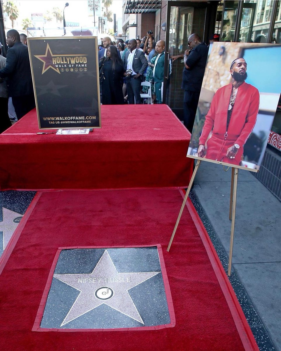 empress_jdw's tweet photo. This is OD dope 🔥🔥🔥🏁 #NipseyHussle #walkoffame #birthday #nipseyday https://t.co/mYcQqnUqo8