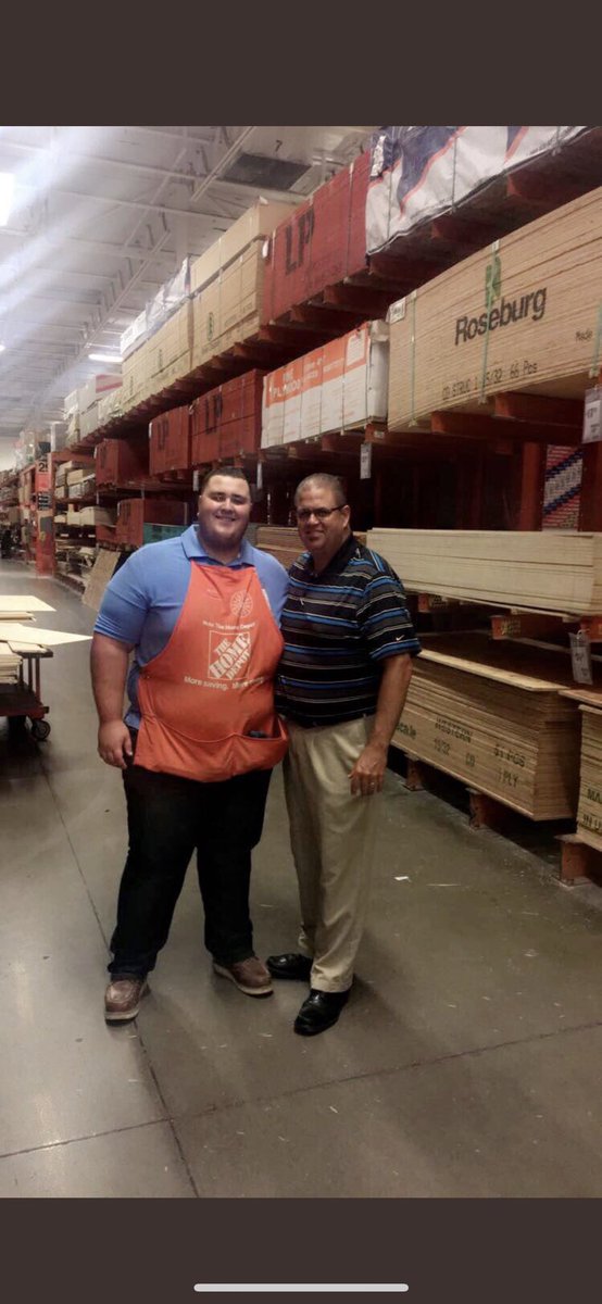 chadman20's tweet photo. Super proud of my dad! He just was promoted to Director of National accounts at the Home Depot! Proudly working since 1988 I can only hope to be as great of a worker as him! Love you dad keep working hard ❤️ https://t.co/Z0J7l7lOye