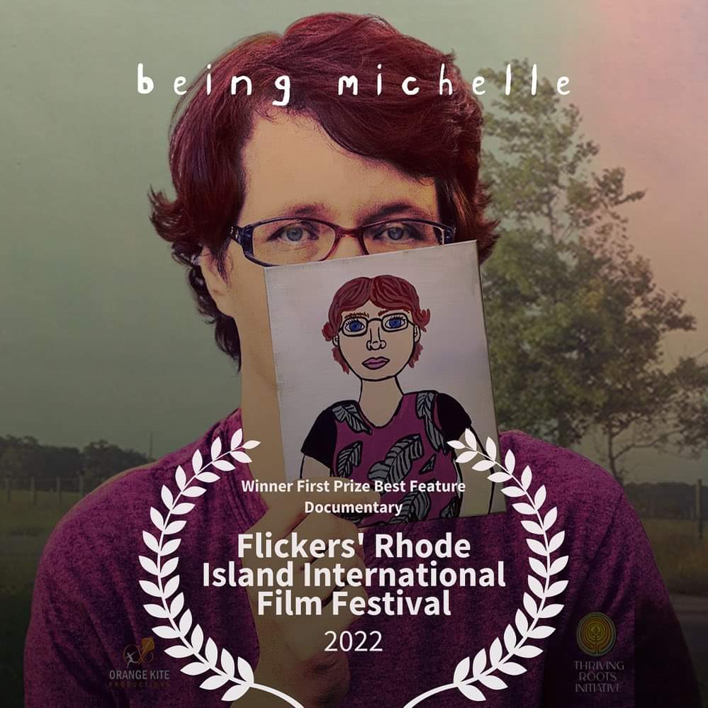 ImBeingMichelle's tweet photo. We are thrilled to announce that Being Michelle was awarded First Prize for Best Feature Documentary at @RIFilmFest! Thank you for making this possible! This award goes to Michelle &amp; the amazing team behind this important film! #RightToCommunication #DisabilityJustice https://t.co/XqZO3cFk4Z