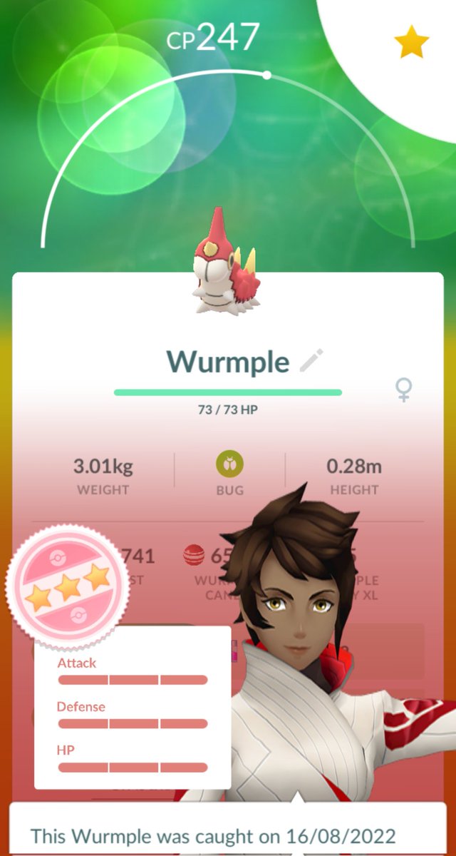 supamario0011's tweet photo. The #bugoutevent continues to gift bangers!!!! Hundo baby!!!! #pokemongo #pogo #pokemon https://t.co/lpD2V2tAxr