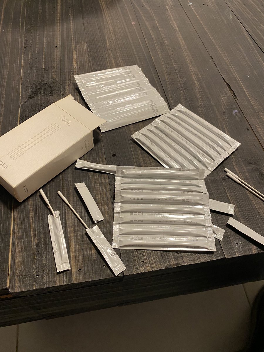 funkyrana's tweet photo. @IQOS_Soporte_MX compré los hisopos hace un mes y todos vienen secos. ¿Qué procede? https://t.co/nMiPSjW9OV