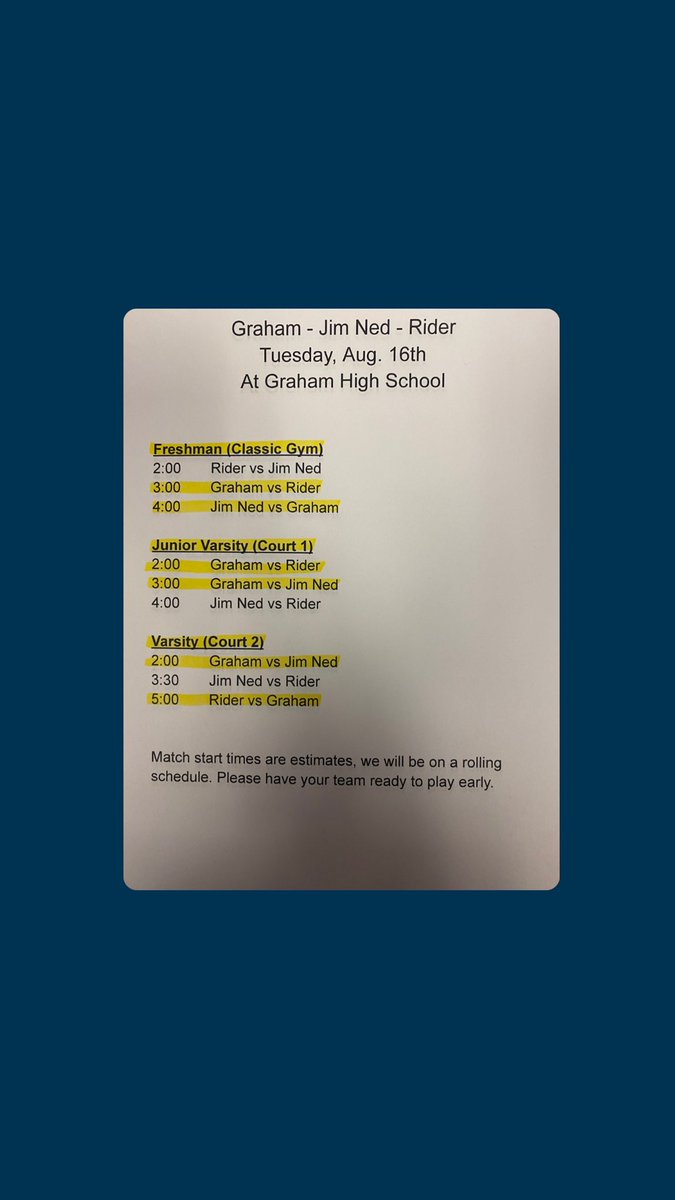 LadyBluesVBall's tweet photo. When in Graham, lend a hand, and cheer for the Lady Blues Volleyball! We hope to see you there tomorrow! Go #LBVB❤️💙 https://t.co/VsgHWyrFoN