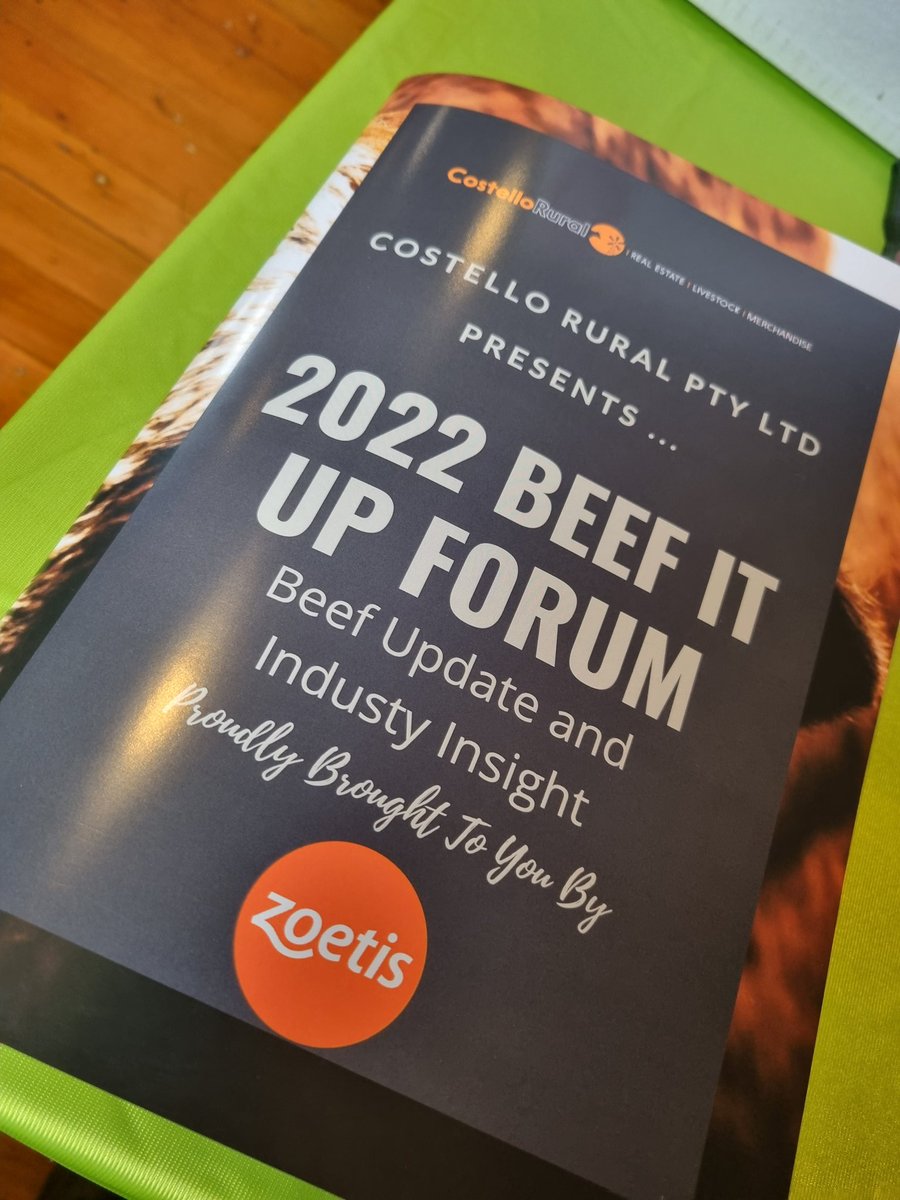 PeteJWood's tweet image. Attending the "Beef It Up" forum conducted by Costello Rural - Corryong Vic. Speakers include @SimonQuilty , Dr. Sally Oswin and Bernard Atkins. #agribusiness #Beef #uppermurray #agriculture