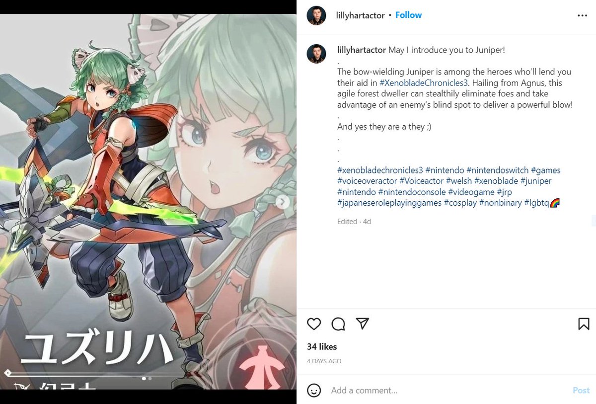 The Gamer Bitterly Insists New Character In 'Xenoblade Chronicles 3' Is  Non-Binary: Games Are Changing And We're Leaving Bigots Behind - Bounding  Into Comics