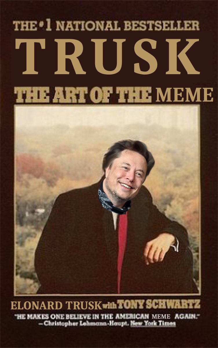 nroginich's tweet photo. @elonmusk Make America Meme Again @elonmusk https://t.co/igLnY0tOVx