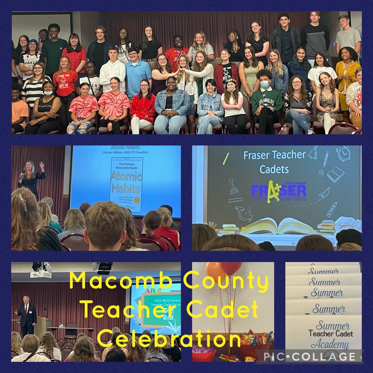 Macomb County Teacher Cadet Celebration, our future is looking bright! <a href="/FraserSchools/">Fraser Public Schools</a> <a href="/FraserLearning/">FraserLearning</a> <a href="/BrasureCTE/">Brent W. Brasure</a>