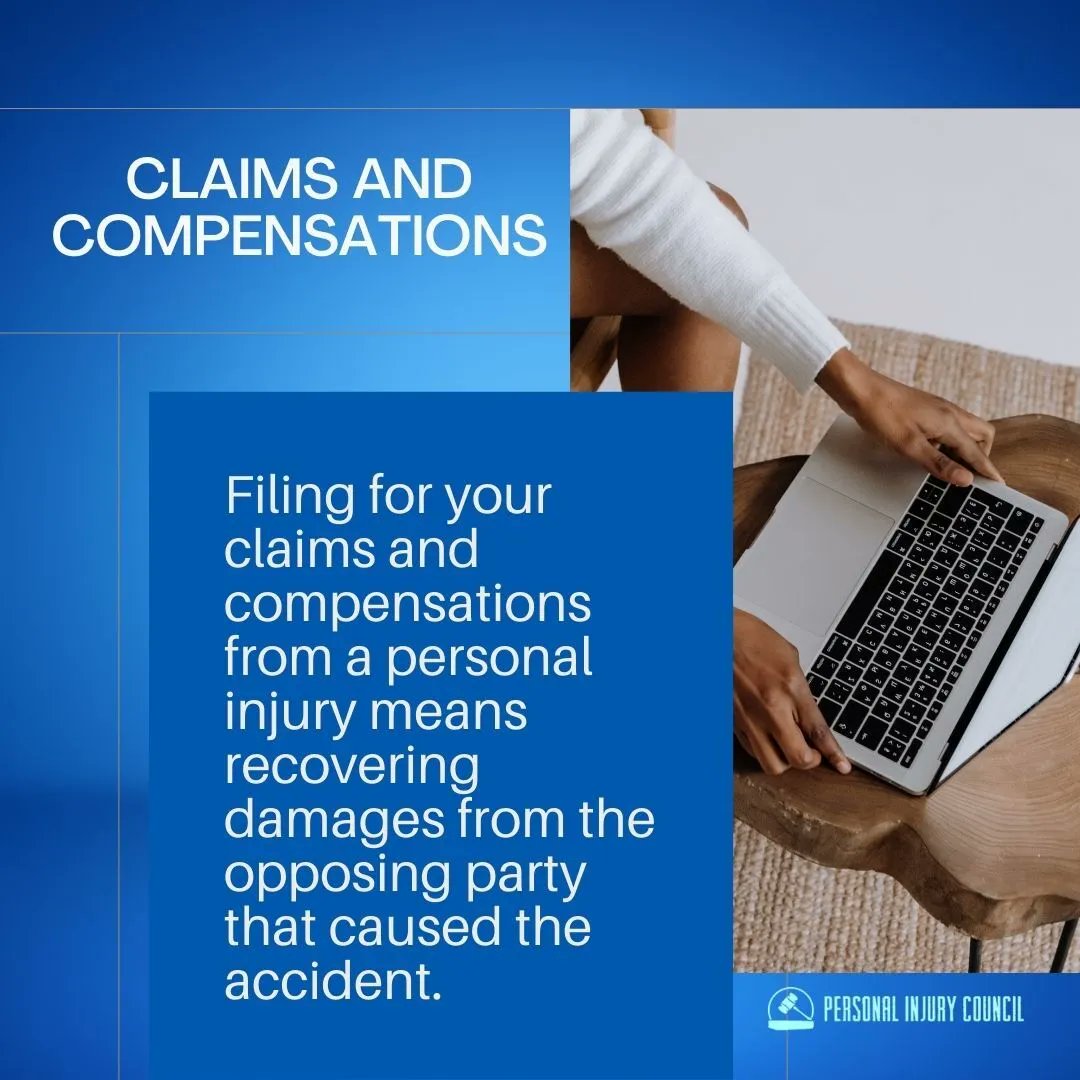 Injury_Council's tweet photo. What are personal injury claims and compensations? What is the process behind this? 
Generally, a claim based on a personal injury is a legal proceeding when one has been hurt in an accident caused by another party.

Follow us on social media to learn more! #personalinjury https://t.co/wODJtzMvDt