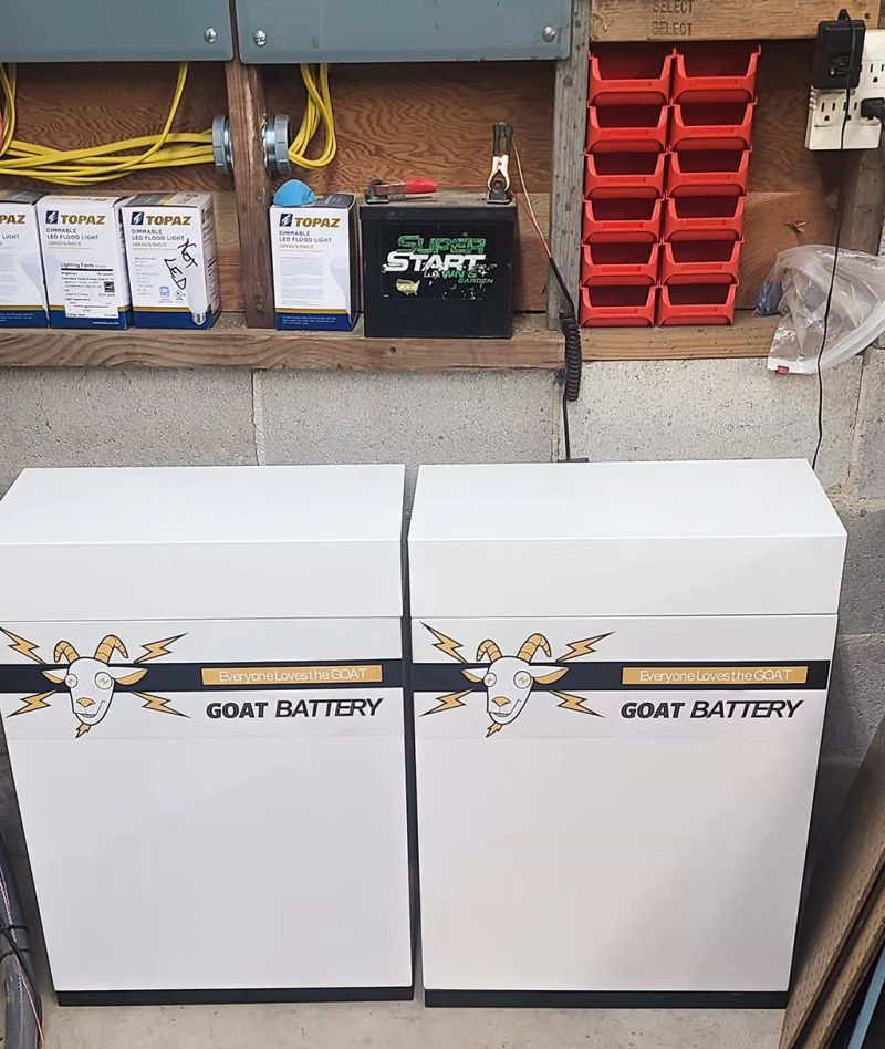 pytesgroup's tweet photo. #Customerstory Everyone Loves the GOAT! 🐐🔋
Our partner Goat Battery leverages 4 pieces of E-BOX-48100R batteries to build this neat 20 kwh energy storage system for a big house in #SouthCarolina

#Batteries #Energystorage https://t.co/L7y2EbyRQy
