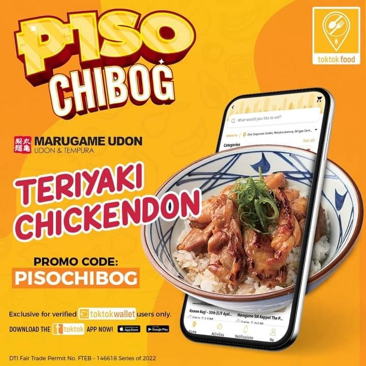 SiomaiPinoy's tweet photo. PISO‼️😋😋

Download the  toktok app and use code 1111667746 to register

ORDER now‼️

#toktok #toktokfood #pisochibog #promo  #teriyaki  #marugameudon #chicken #BTSJIN #btsv #sarap #foodie #food #piso #tempura https://t.co/E8g95wUNht