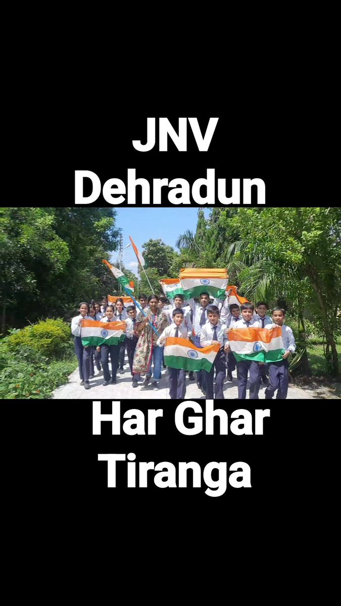 EVerma's tweet photo. #nvs #navodayanfamily 
#HarGharTiranga #jnvdehradun #uttrakhanddirectorate https://t.co/zw2cA9OtKT