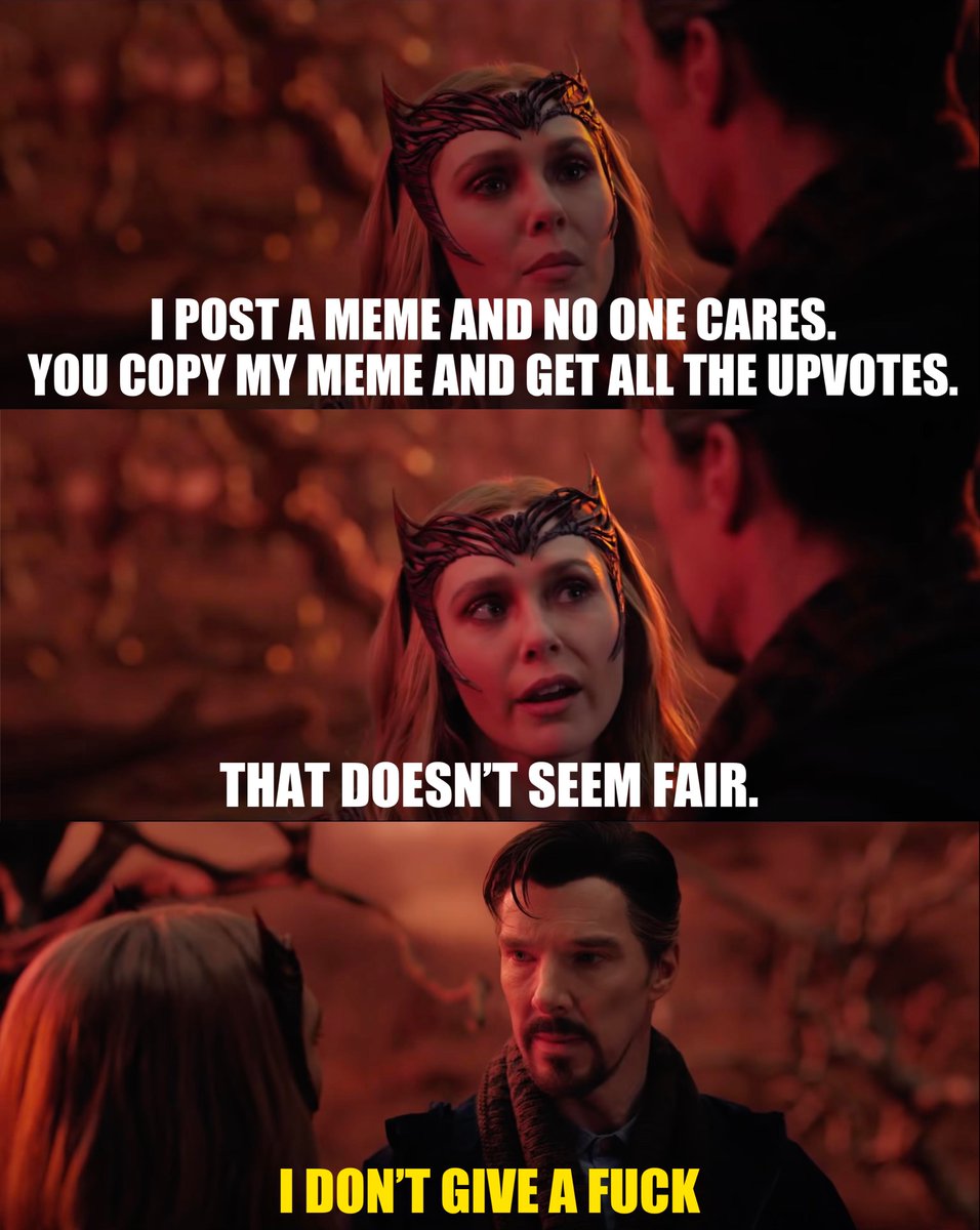 comicsexplained's tweet image. Dr. Strange doesn't care.