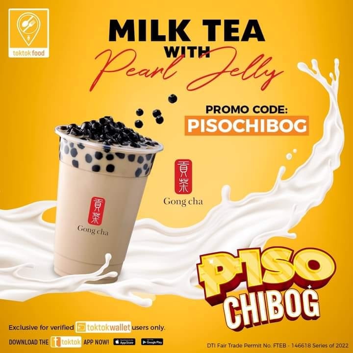 SiomaiPinoy's tweet photo. PISO Na Milk Tea‼️😋😋

Download the  toktok app and use code 1111667746 to register

ORDER now‼️

#toktok #toktokfood #pisochibog #promo #food #foodie #piso #deal #ordernow #milktea #BTSV #btsjin #bts #gongcha https://t.co/vX4HS2oeE6