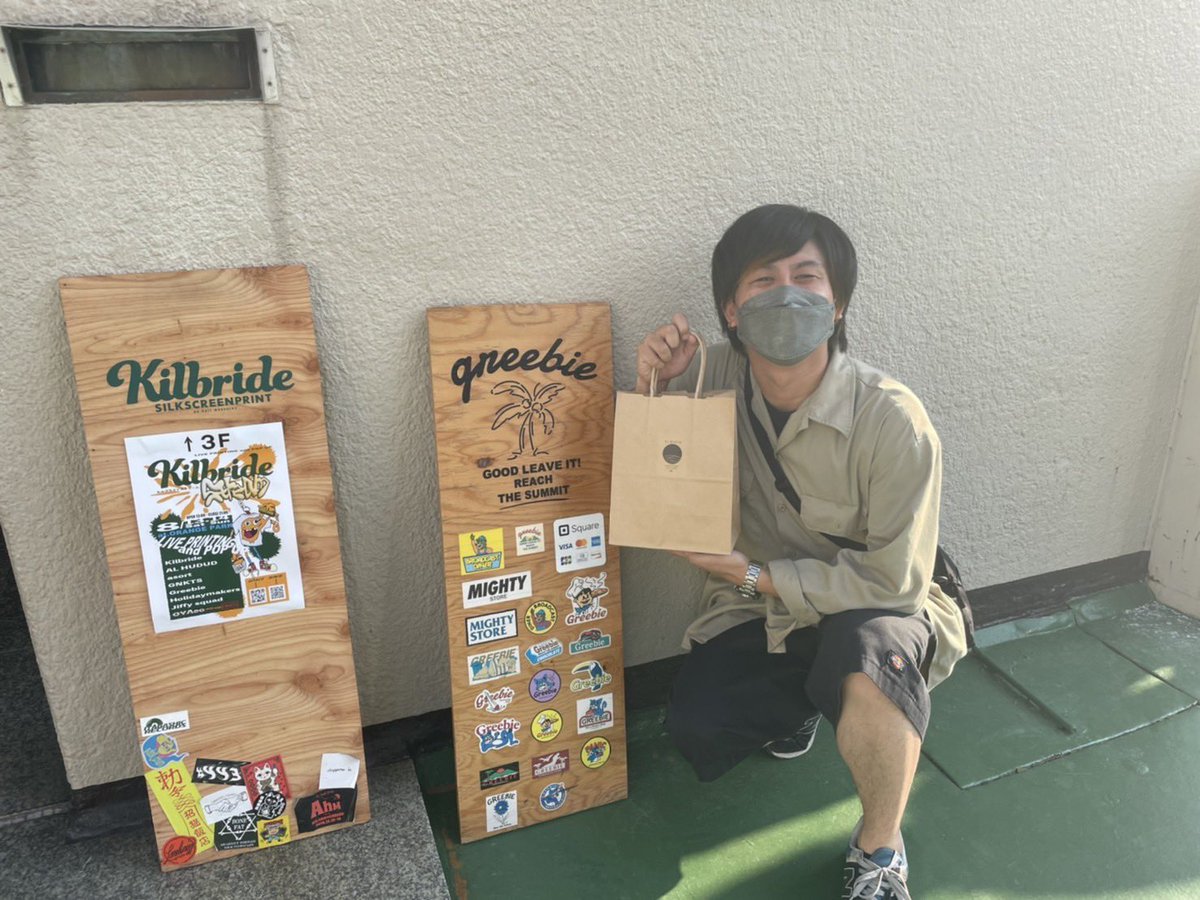 kazuhoooooooooo's tweet photo. 週��大阪やったんで、
先輩のPOPUP遊びに行ってきました〜!
#ALHUDUD https://t.co/YalFFc6UsL