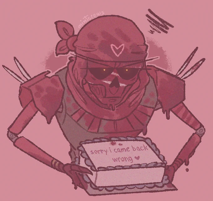 rev after going rogue and killing a bunch of hammond dudes[apex legends] 